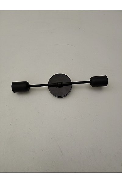Černé nástěnné svítidlo moderní minimalistické | Unimoda | obrázek 2