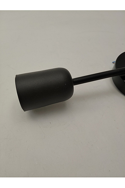 Černé nástěnné svítidlo moderní minimalistické | Unimoda | obrázek 4