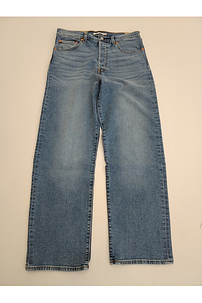 LEVIS Dámské bavlněné džíny s vysokým pasem wide leg Velikost US 32 x 32 | LEVIS | obrázek 2