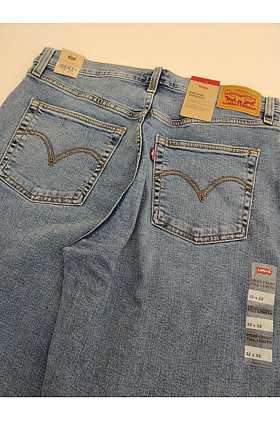 LEVIS Dámské bavlněné džíny s vysokým pasem wide leg Velikost US 32 x 32 | LEVIS | obrázek 4