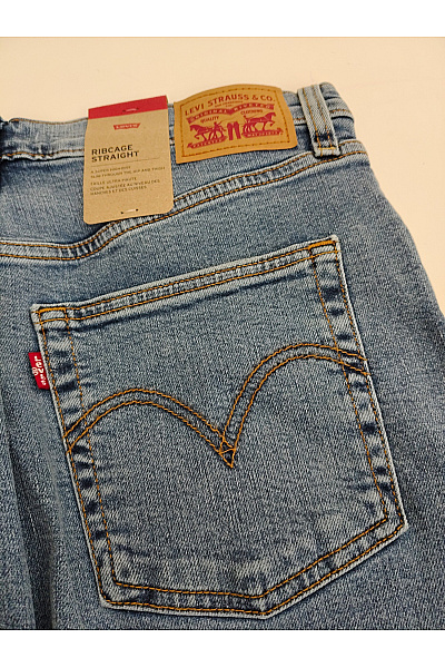 LEVIS Dámské bavlněné džíny s vysokým pasem wide leg Velikost US 32 x 32 | LEVIS | obrázek 5