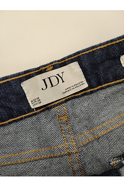 JDY Dámské modré bavlněné džíny s vysokým pasem wide leg Vel. EU XS/30 | JDY | obrázek 6