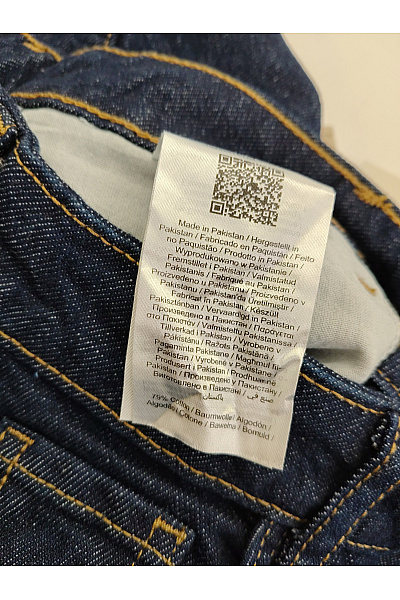 JDY Dámské modré bavlněné džíny s vysokým pasem wide leg Vel. EU XS/30 | JDY | obrázek 7