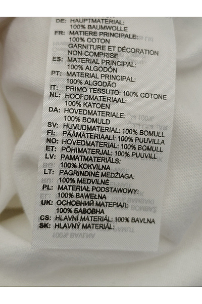 ADIDAS Bílé bavlněné pánské tričko s krátkým rukávem a potiskem Vel. US M | ADIDAS | obrázek 3