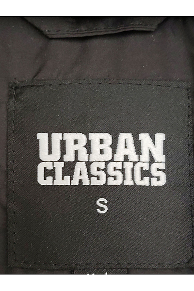 URBAN CLASSICS Dámská černá prošívaná zimní bunda s kapucí puffer Velikost S | URBAN CLASSICS | obrázek 8
