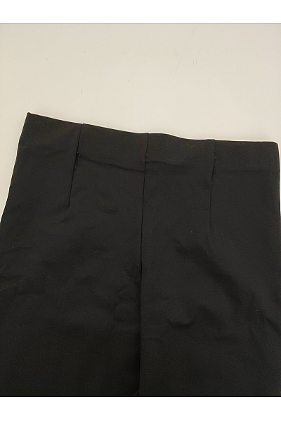 Dámské černé zvonové kalhoty s vysokým pasem Vel. EU 36 | Unimoda | obrázek 9