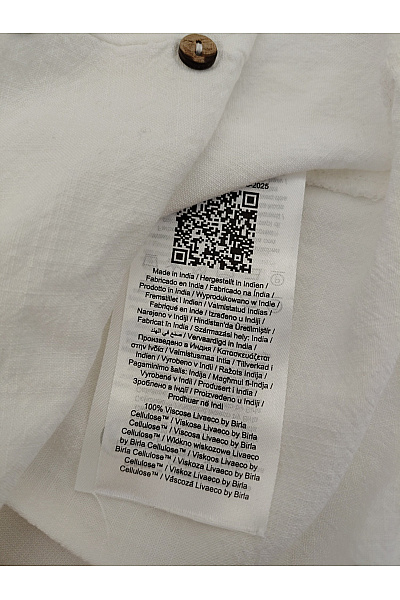 ONLY Bílé dámské tílko henley bez rukávů basic Vel. EU 38 | ONLY | obrázek 4