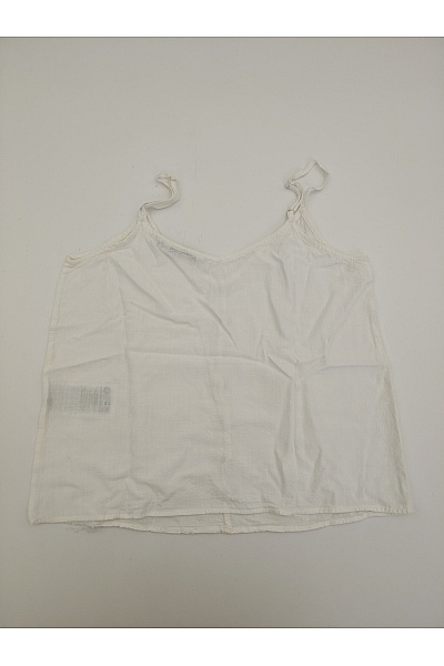 ONLY Bílé dámské tílko henley bez rukávů basic Vel. EU 38 | ONLY | obrázek 6