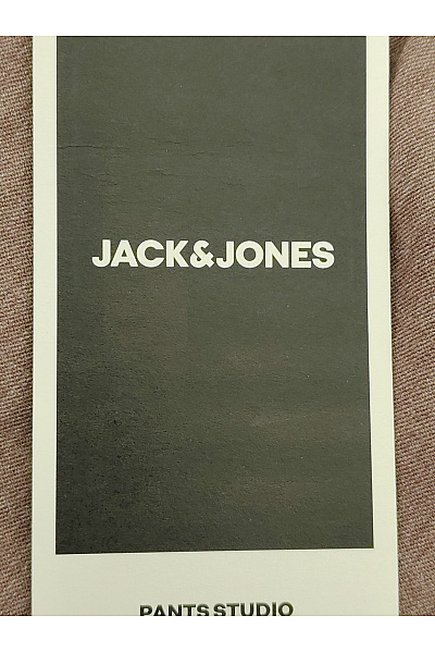 JACK & JONES Pánské hnědé chino kalhoty s kapsami a pružným pasem Vel. EU S | JACK & JONES | obrázek 5