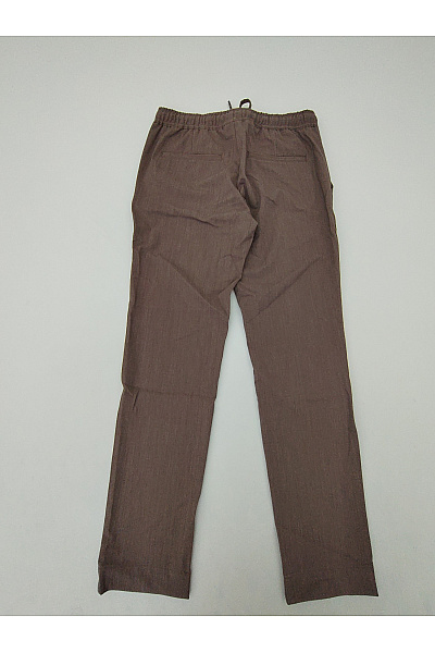 JACK & JONES Pánské hnědé chino kalhoty s kapsami a pružným pasem Vel. EU S | JACK & JONES | obrázek 8