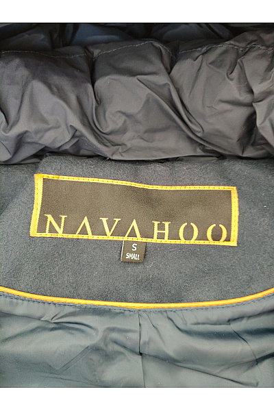 NAVAHOO Černý dámský zimní kabát s kapucí Vel. S | NAVAHOO | obrázek 7