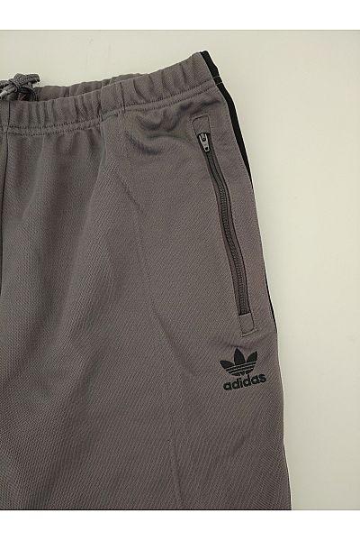 ADIDAS Šedé pánské tepláky s lampasem a kapsami Velikost US M | ADIDAS | obrázek 5