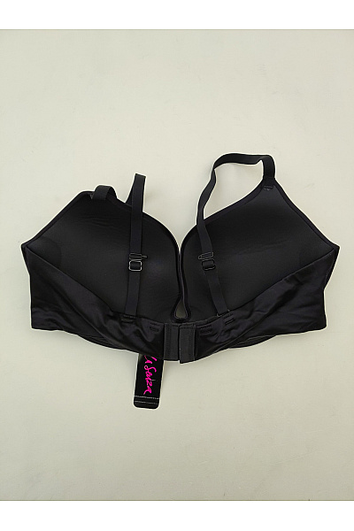 La Senza Černá hladká push-up podprsenka s překříženými ramínky | La Senza | obrázek 3