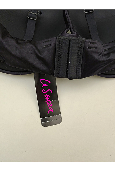 La Senza Černá hladká push-up podprsenka s překříženými ramínky | La Senza | obrázek 4