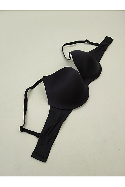 La Senza Černá hladká push-up podprsenka s překříženými ramínky | La Senza | obrázek 6