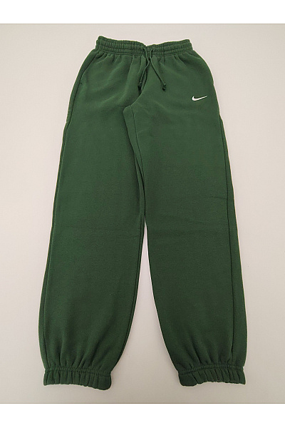 Nike Pánské zelené bavlněné tepláky s gumou na nohavicích Velikost US S | Nike | obrázek 2