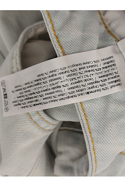 Pánské bavlněné džíny rovné seprané Vel. 36 | Unimoda | obrázek 4