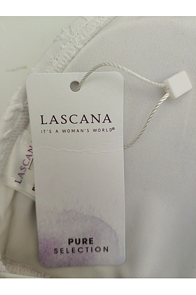 Lasca Bílé dámské bikiny s krajkou a zavazováním za krk Vel. EU 38C/D | Lasca | obrázek 6