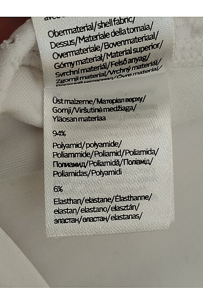 Lasca Bílé dámské bikiny s krajkou a zavazováním za krk Vel. EU 38C/D | Lasca | obrázek 8