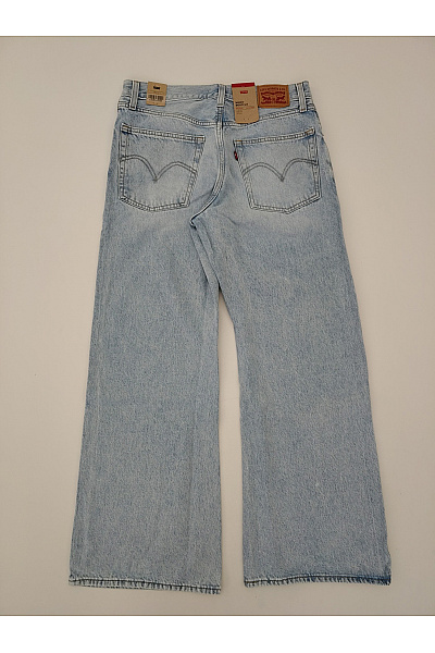 LEVIS Dámské bavlněné široké džíny seprané Velikost 29/31 | LEVIS | obrázek 2