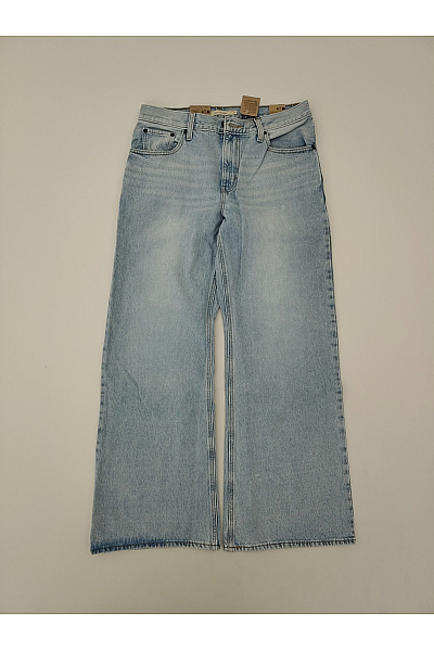 LEVIS Dámské bavlněné široké džíny seprané Velikost 29/31 | LEVIS | obrázek 3