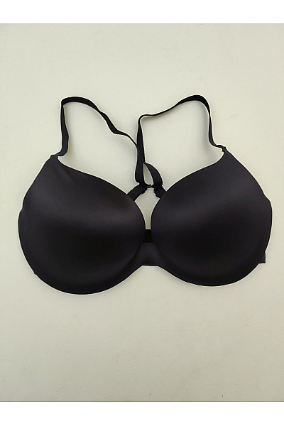 La Senza Černá hladká push-up podprsenka s překříženými ramínky Vel. US 34D | La Senza | obrázek 2