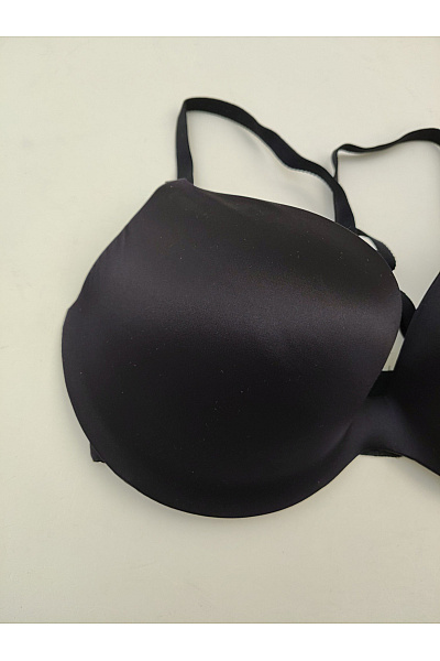 La Senza Černá hladká push-up podprsenka s překříženými ramínky Vel. US 34D | La Senza | obrázek 3