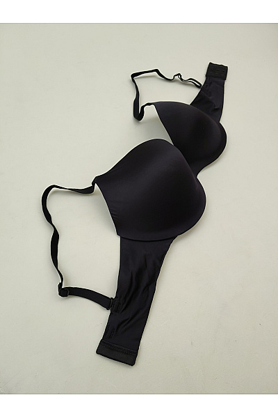 La Senza Černá hladká push-up podprsenka s překříženými ramínky Vel. US 34D | La Senza | obrázek 6
