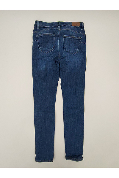 ONLY Dámské modré bavlněné skinny džíny s vysokým pasem Velikost L/32 | ONLY | obrázek 8