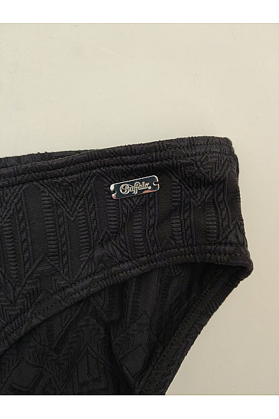 BUFFALO Černé dvoudílné bikiny s geometrickým vzorem a vyztuženou podprsenkou | BUFFALO | obrázek 9