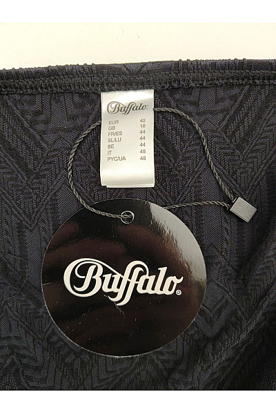 BUFFALO Černé dvoudílné bikiny s geometrickým vzorem a vyztuženou podprsenkou | BUFFALO | obrázek 12