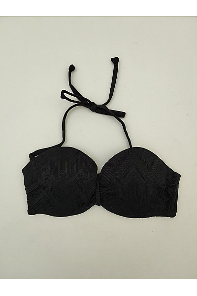 BUFFALO Černé dvoudílné bikiny s vyztuženou podprsenkou na zavazování za krk Vel. EU 38C | BUFFALO | obrázek 3