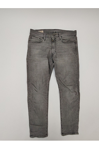 PREMIUM Pánské šedé bavlněné džíny slim fit Vel. US W33 L30 | PREMIUM | obrázek 2