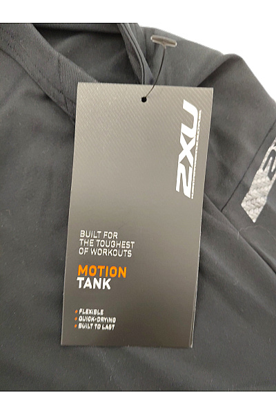 2XU Pánské černé sportovní funkční tílko na běhání Vel. M | 2XU | obrázek 5