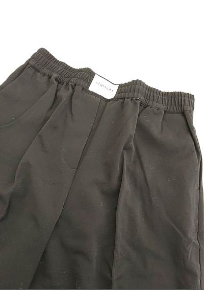 Dámské černé široké kalhoty s vysokým pasem Velikost EU 40 | Unimoda | obrázek 3