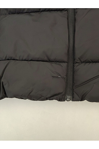 VERO MODA Dámská černá prošívaná zimní bunda s kapucí Velikost EU M | VERO MODA | obrázek 3