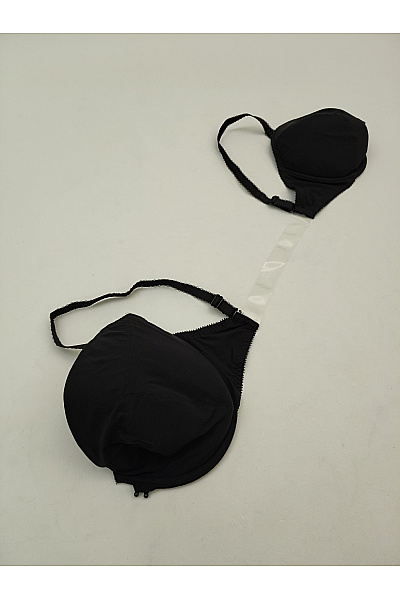 Elie pour Elle Černá hladká kosticová podprsenka se zapínáním vpředu Velikost EU 85E | Elie pour Elle | obrázek 7