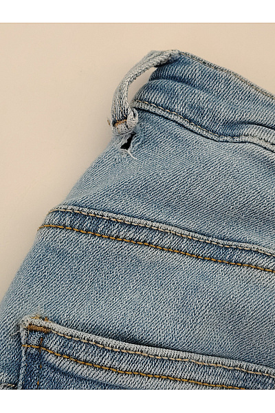 ONLY Dámské modré bavlněné skinny džíny s vysokým pasem Vel. M | ONLY | obrázek 8