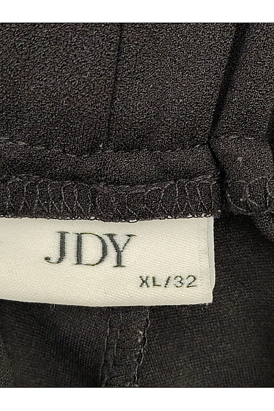 JDY Černé dámské kalhoty s vysokým pasem a širokými nohavicemi Velikost XL/32 | JDY | obrázek 5