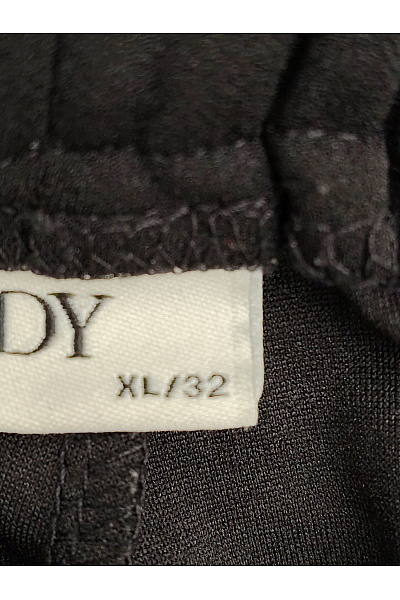 JDY Černé dámské kalhoty s vysokým pasem a širokými nohavicemi Velikost XL/32 | JDY | obrázek 6