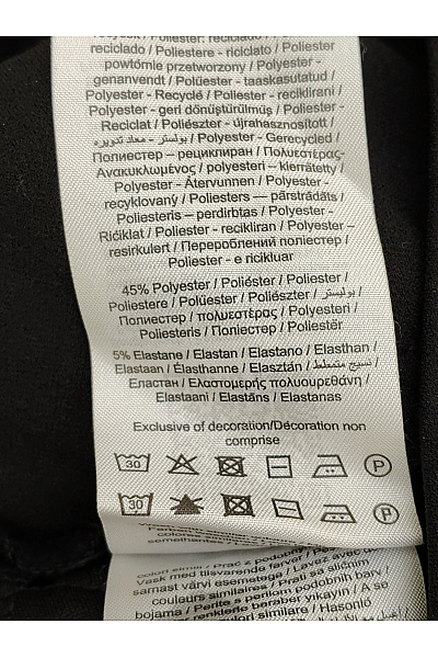 JDY Černé dámské kalhoty s vysokým pasem a širokými nohavicemi Velikost XL/32 | JDY | obrázek 8