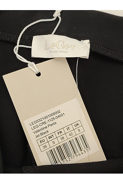 LeGer by Lena Gercke Černé široké elegantní kalhoty s puky Vel. EU 36 | LeGer by Lena Gercke | obrázek 6