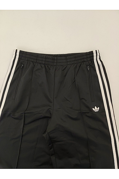 ADIDAS Černobílé dámské tepláky s širokými nohavicemi a lampasem Velikost US M | ADIDAS | obrázek 6