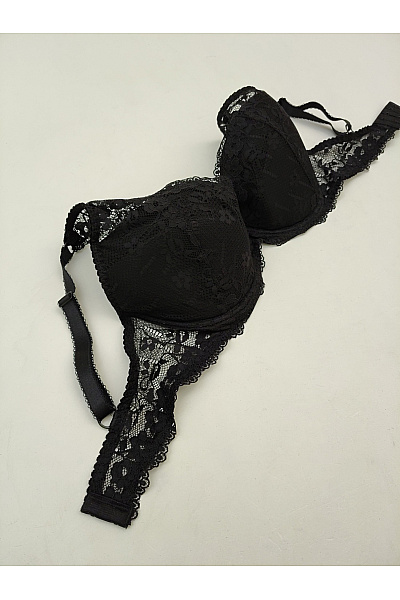 Kamea lingerie Černá krajková kosticová podprsenka Vel. EU 80D | kamea lingerie | obrázek 7