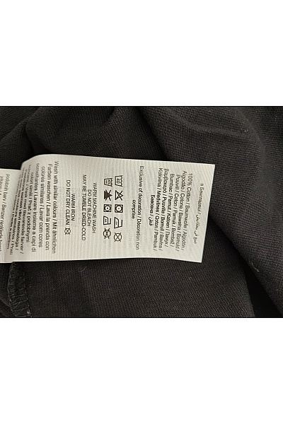 JACK & JONES Pánské černé bavlněné tričko s krátkým rukávem a potiskem Velikost 6XL | JACK & JONES | obrázek 4