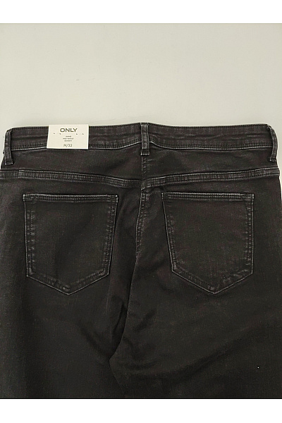 ONLY Dámské černé skinny džíny s dírami a roztřepenými nohavicemi Velikost M | ONLY | obrázek 5
