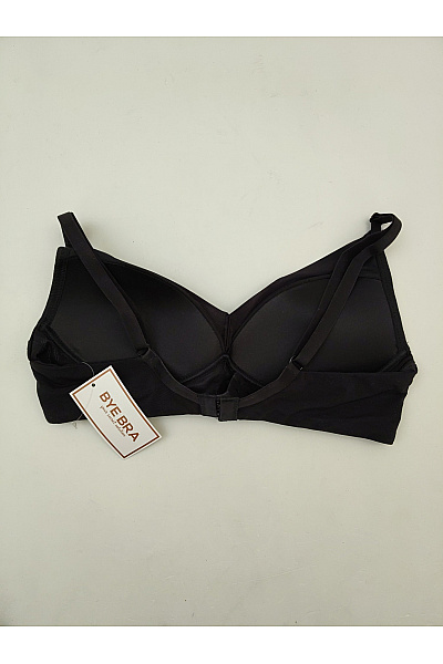 BYE BRA Černá braletová podprsenka s trojúhelníkovými košíčky | BYE BRA | obrázek 4