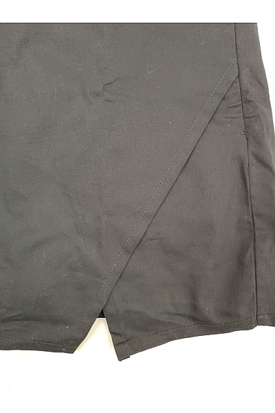 Černé bavlněné mini kraťasy sukňové Velikost EU 34 | Unimoda | obrázek 3