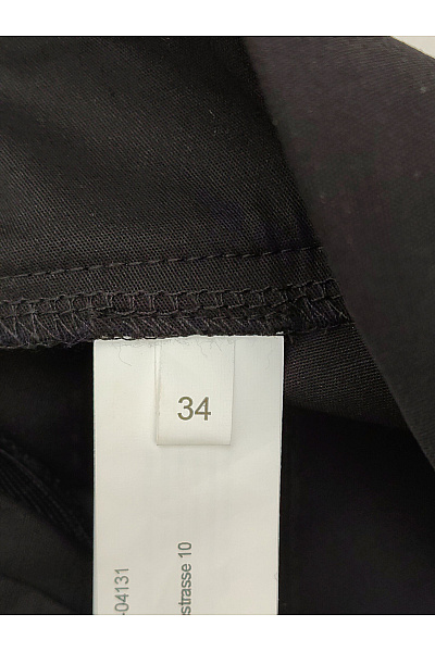 Černé bavlněné mini kraťasy sukňové Velikost EU 34 | Unimoda | obrázek 7