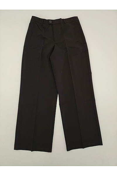 VERO MODA Dámské černé elegantní společenské kalhoty s puky | VERO MODA | obrázek 2